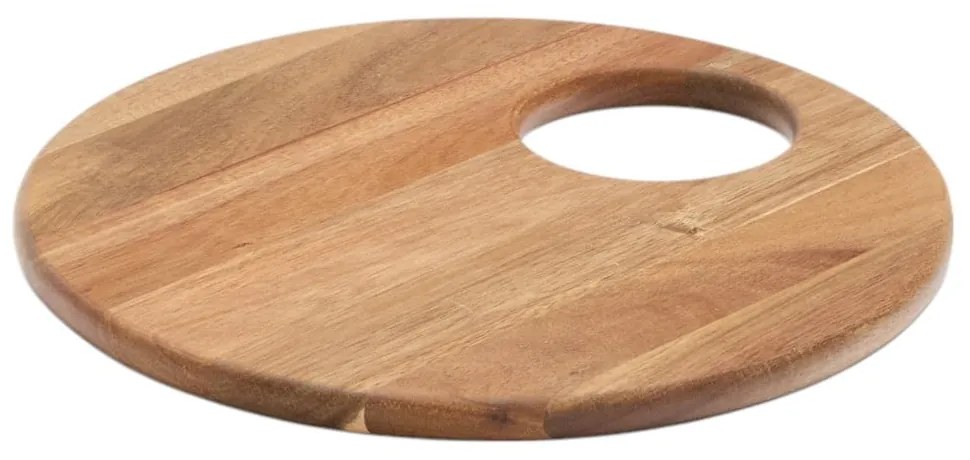 Szervírozó fa vágódeszka ø 30,5 cm Klot – Kave Home