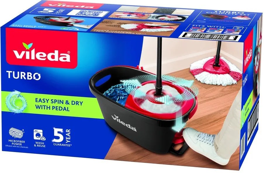 Turbo felmosó szett vödörrel - Vileda