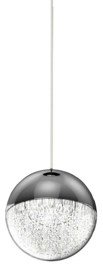 Zuma Line Chelan PL180414-1 függeszték 1 ágú átlátszó üveg LED 5 W 388 lumen IP20