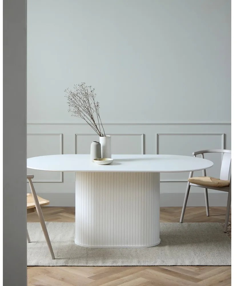 Kerek étkezőasztal 95x180 cm Nola – Unique Furniture