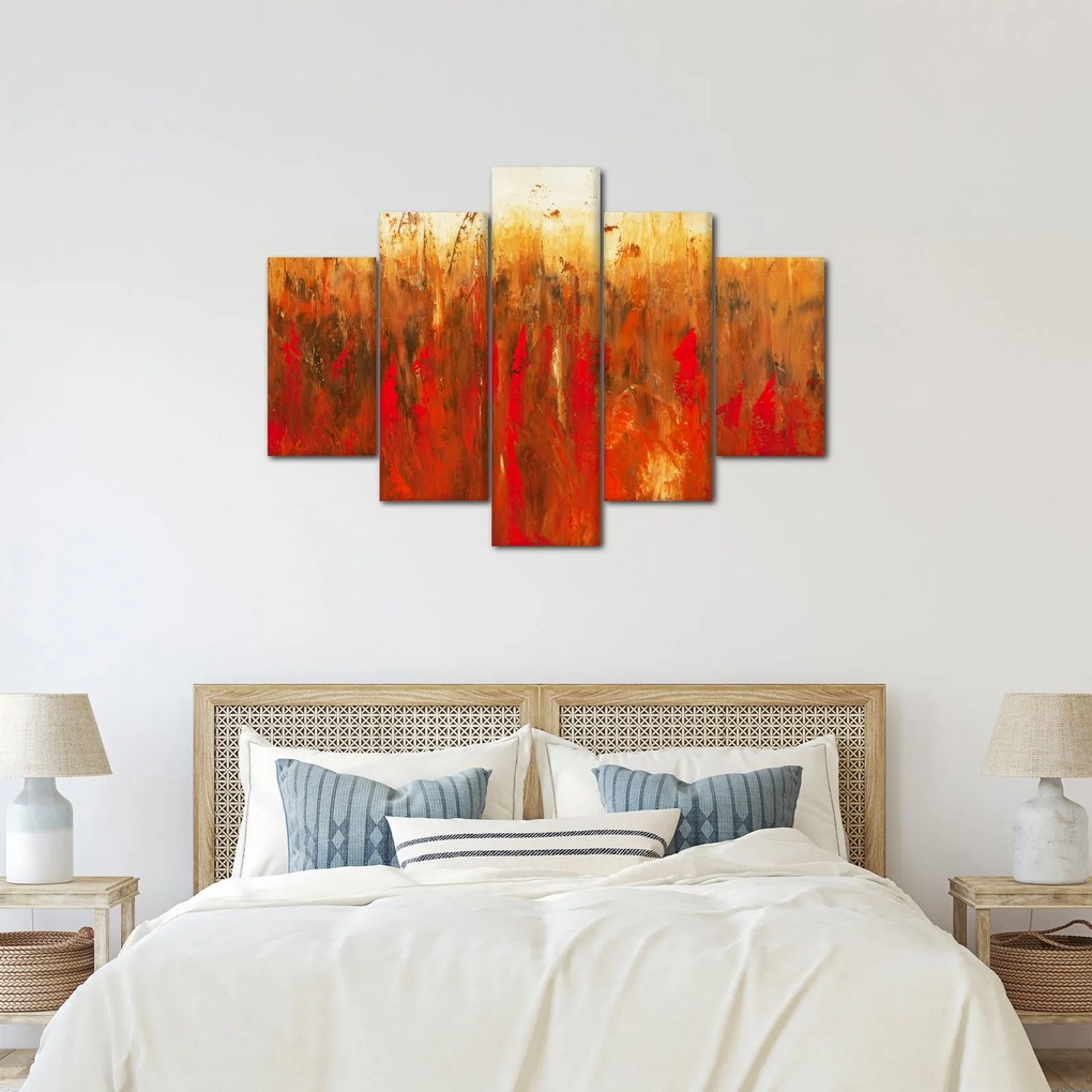 Kép - Festett absztrakció (150x105 cm)