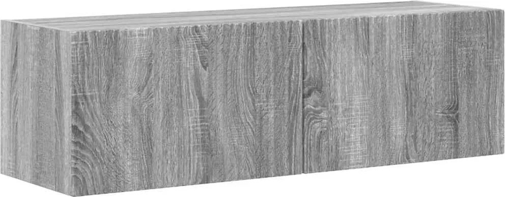 vidaXL TV Fali Szekrény Szürke Sonoma 98 x 31 x 29,5 cm Faanyag