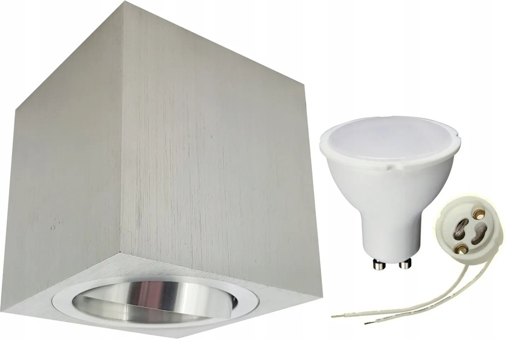 Falra Szerelhető Lámpatest Mozgatható Cső Alu Led GU10 8W