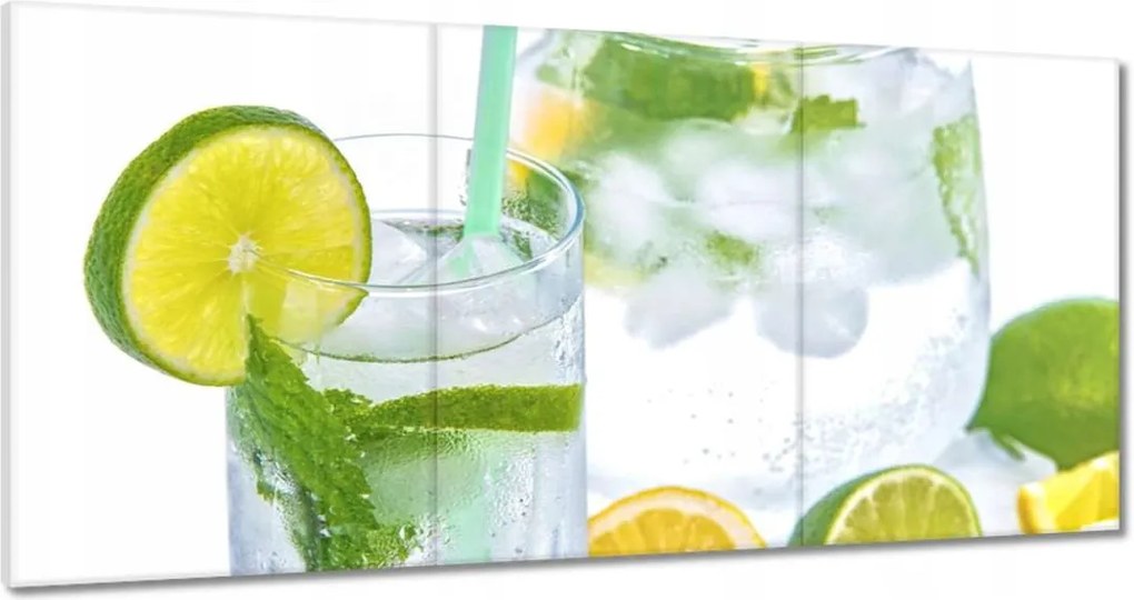 Vászonkép 60x30 Citrom frissesség