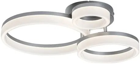 RÁBALUX 71387 AMILIA Modern LED Mennyezeti Lámpa Króm IP20
