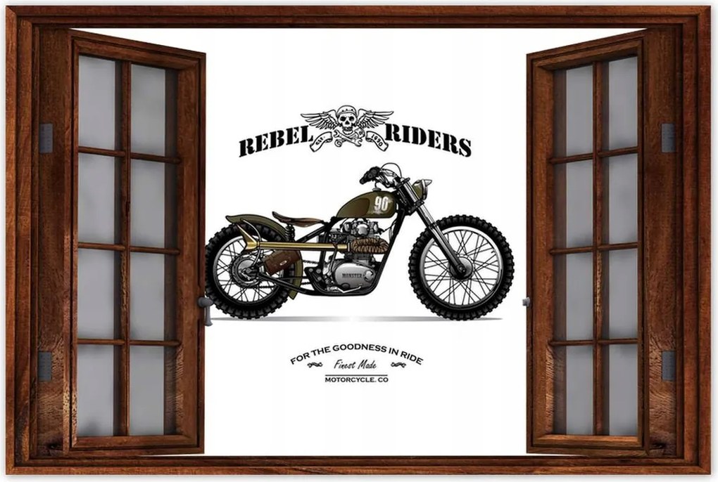 Poszterek 120x80 Motorkerékpár Antik Vintage