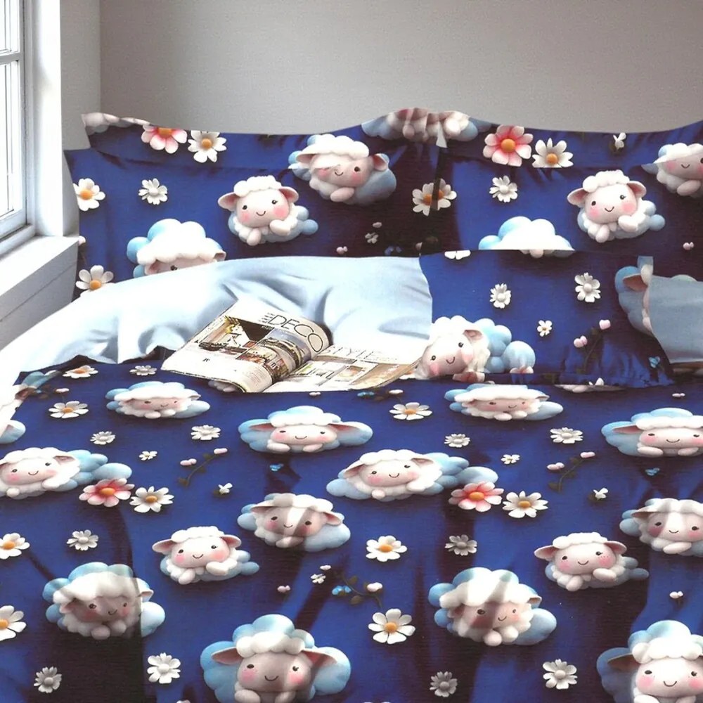 Gyerek ágyneműhuzat NINO SHEEP 100x140 cm