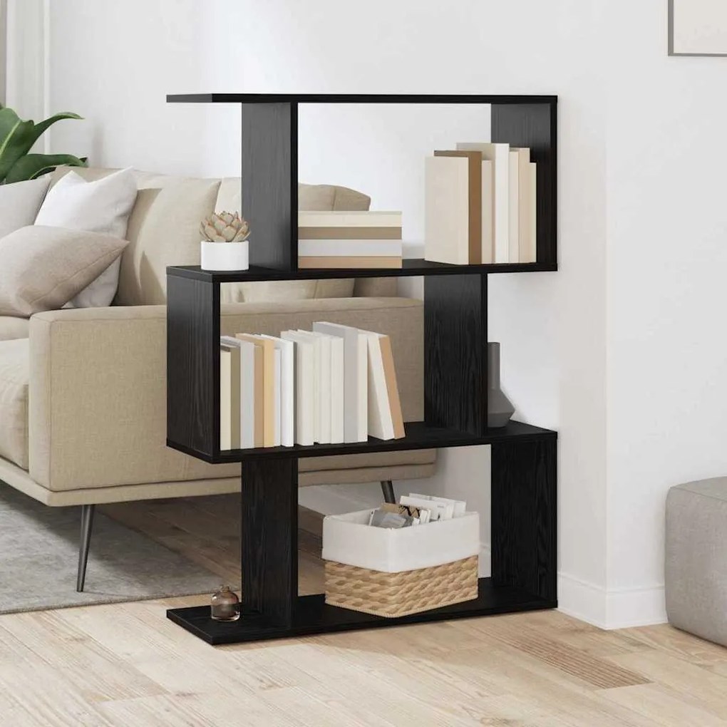 Könyvespolc Szürke 70 x 14 x 97 cm Faanyag