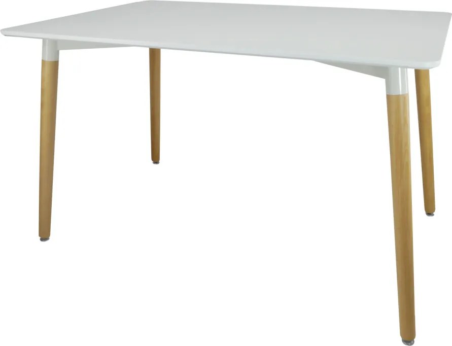 Téglalap alakú asztal 120 x 80 x 74 cm