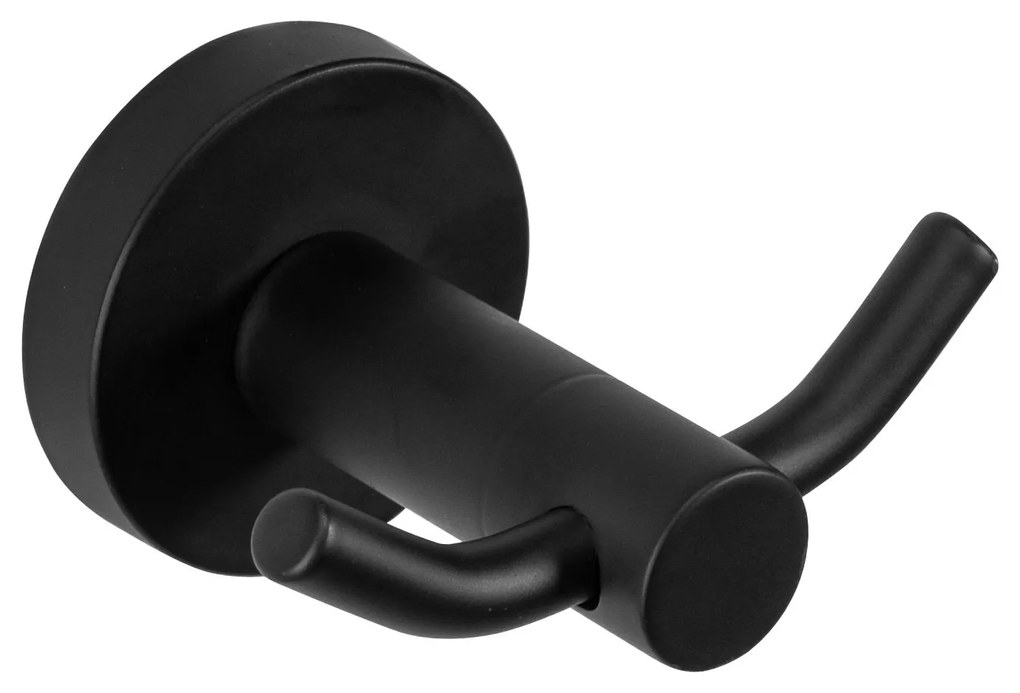 Fürdőszoba fogas Black 332914A MIST 02