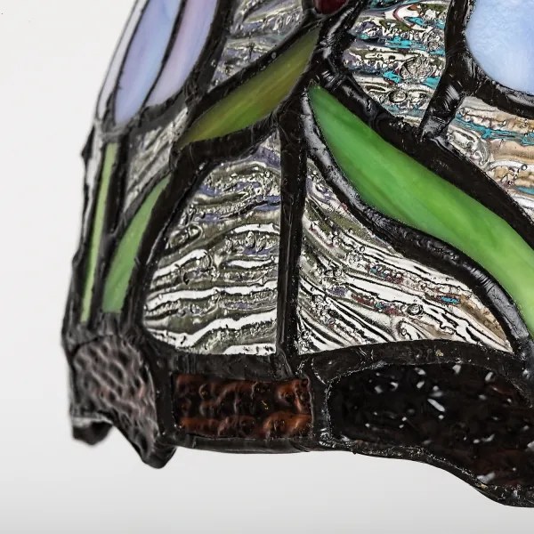 Brilagi - Tiffany ólomüveg falilámpa LORAS 1xE27/40W/230V