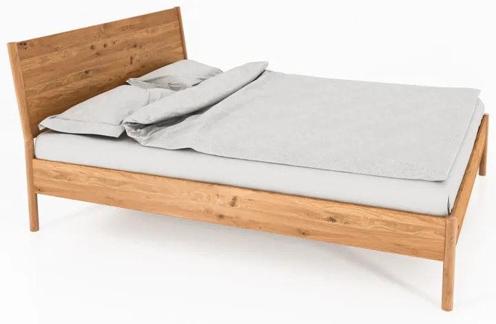 Tölgyfa franciaágy 140x200 cm Pola - The Beds