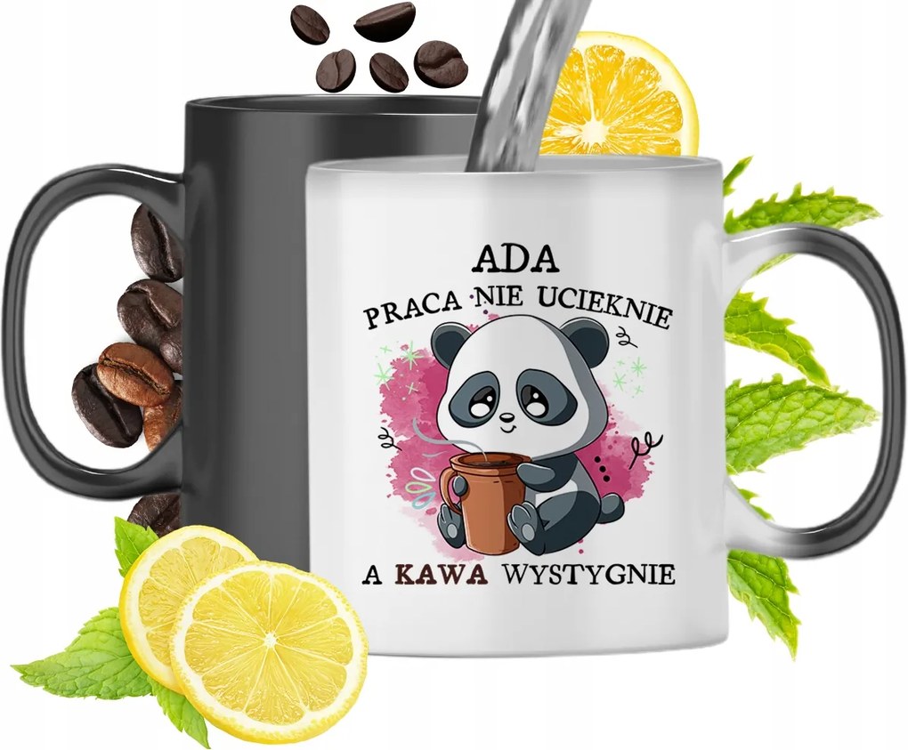 Mágikus bögre Ady-nak Fekete matt nyomott mintával 330ml