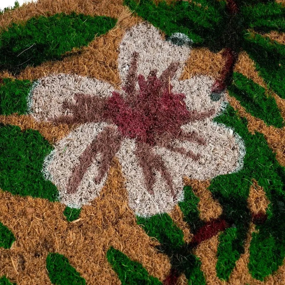 Kókuszrost lábtörlő 40x60 cm Leafy – Casa Selección