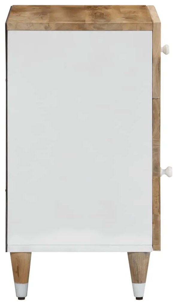 Tömör mangófa éjjeliszekrény 50 x 33 x 60 cm