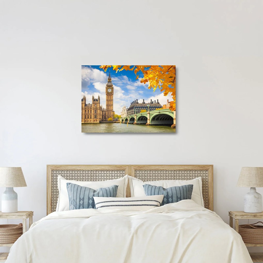 Üveg kép - Big Ben, London (70x50 cm)