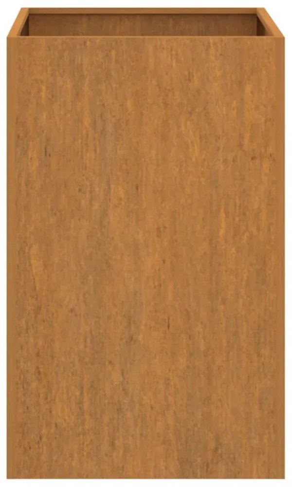 corten acél növénytartó 42x38x75 cm