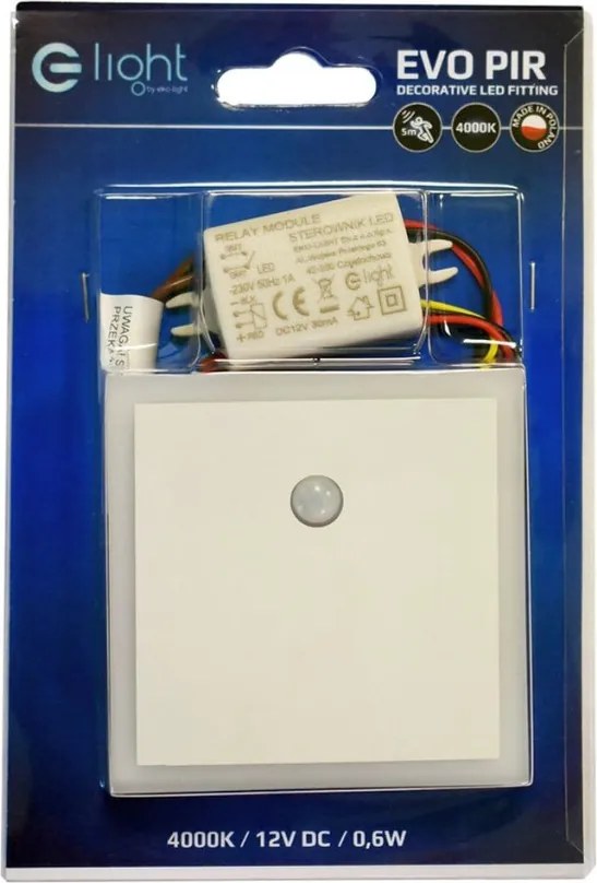 Eko Light EVO EKS7073 Beépíthető lépcsőházi lámpa 30x0.6W/LED 4000K 14lm IP20