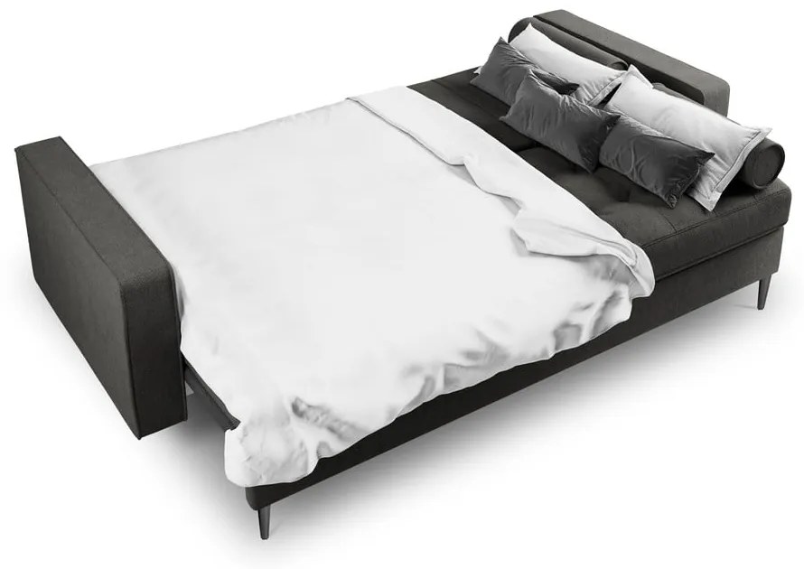 Santo sötétszürke kinyitható kanapé - Milo Casa