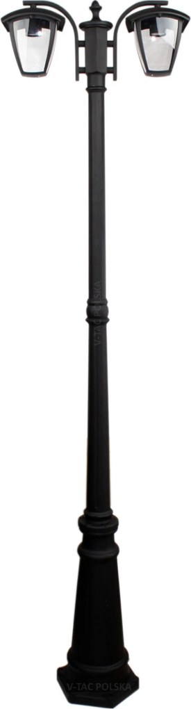 Kerti Lámpa Park álló lámpa Dupla VT-739 alumínium robusztus