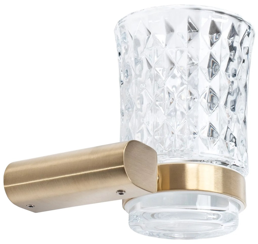 Fürdőszobai pohár Brushed Gold 322224B