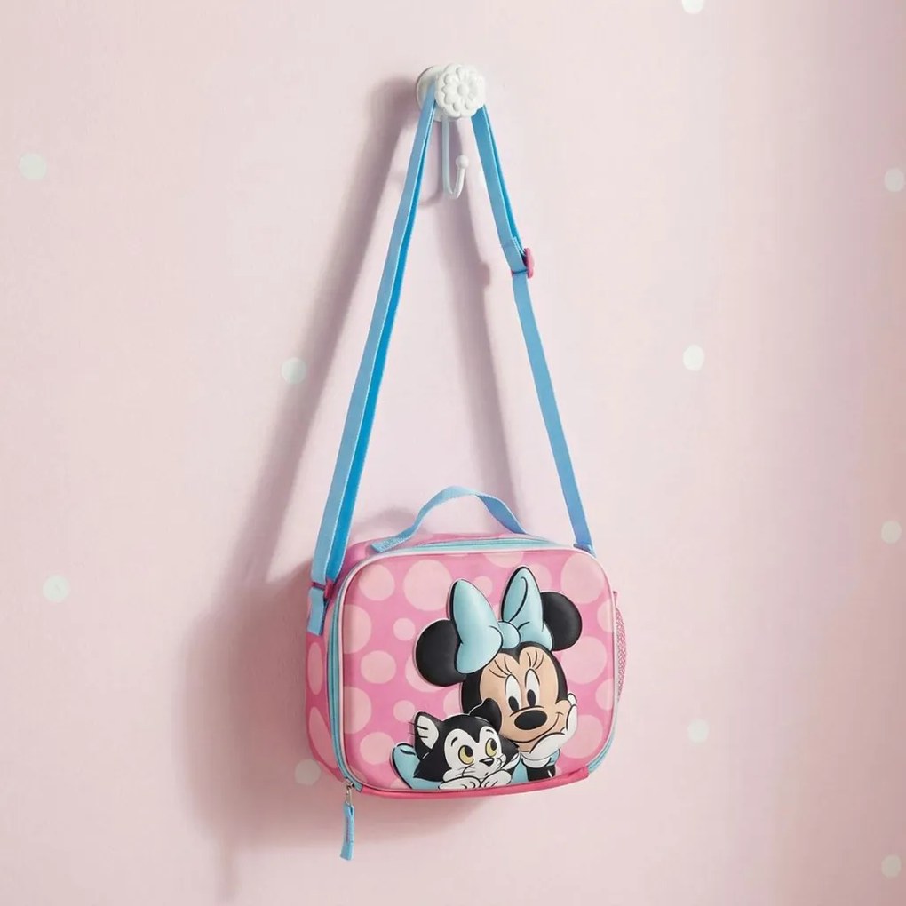 Disney Minnie Figaro 3D thermo uzsonnás táska 24 cm