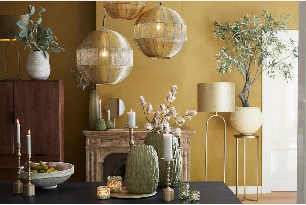 Fém virágtartó állvány ø 35 cm Retiro – Light &amp; Living