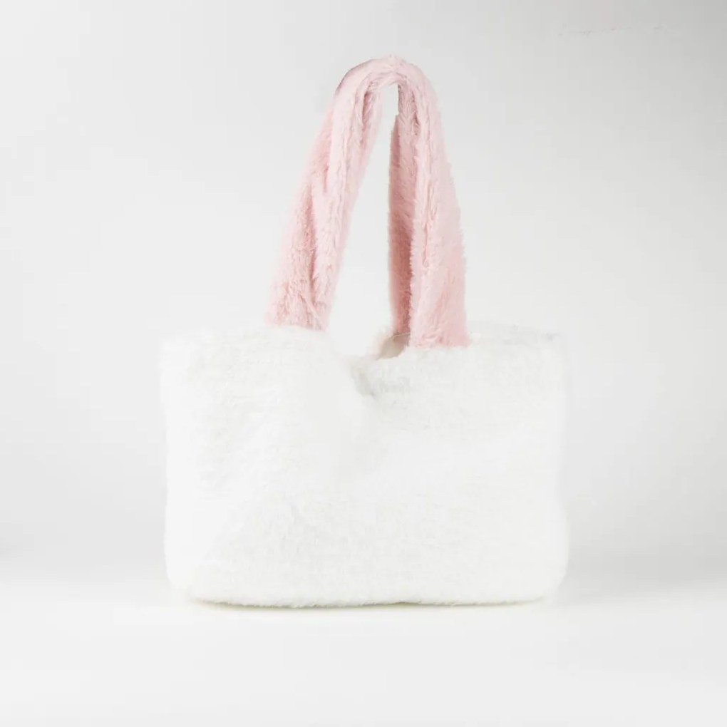 Hello Kitty White plüss shopping bag, bevásárlótáska 30 cm