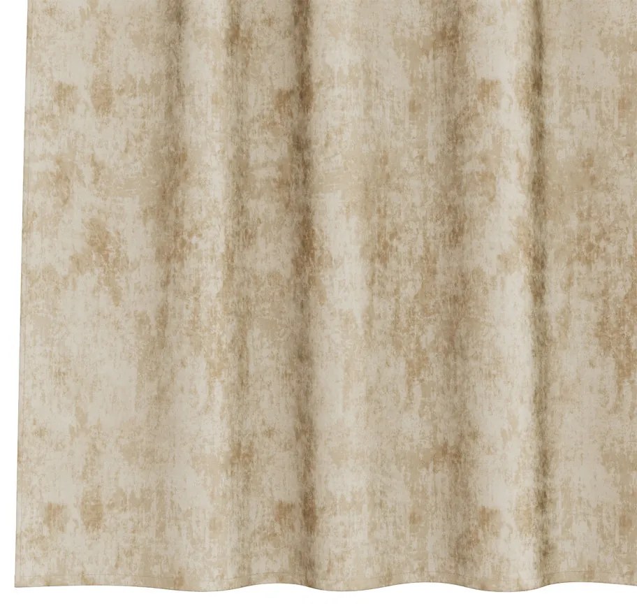 2 db gombfüggöny krém 225x140 cm