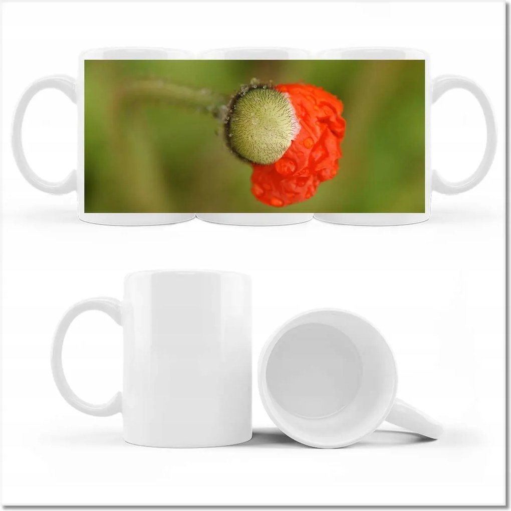 Fotó bögre Pipacs Virágok