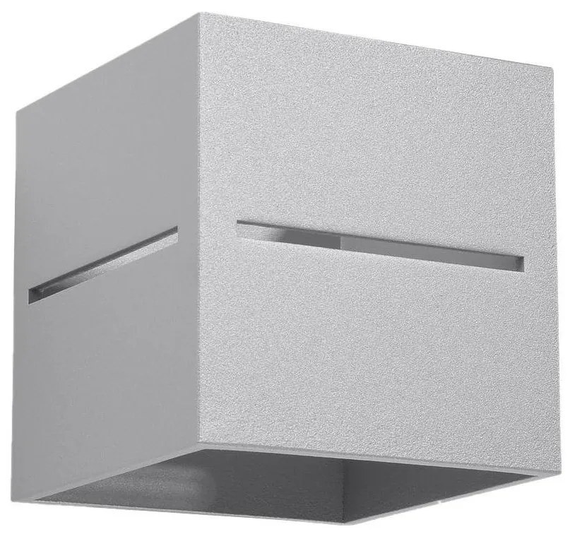 Fali lámpa LOBO 1xG9/40W/230V szürke