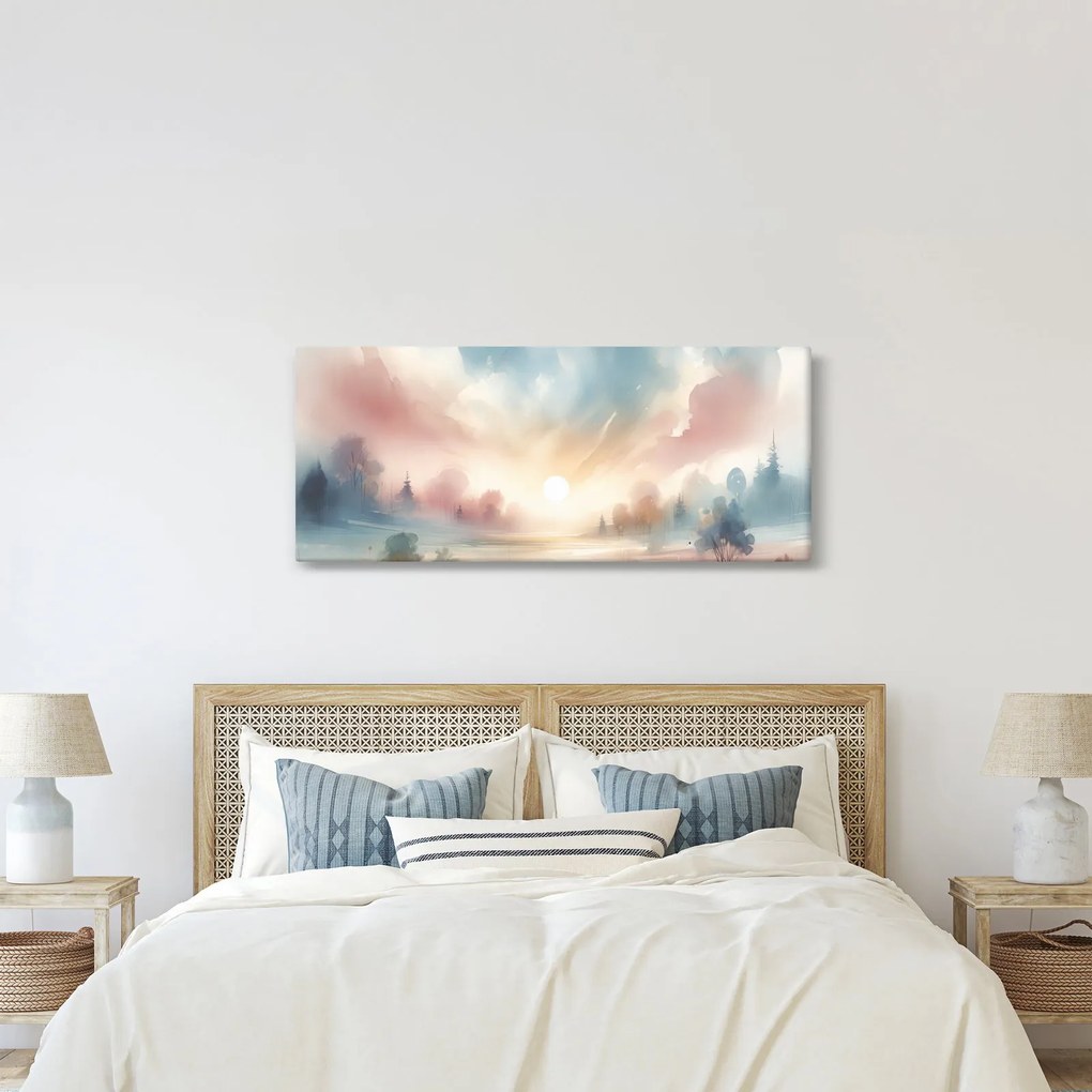 Kép - Elegáns tájkép (120x50 cm)