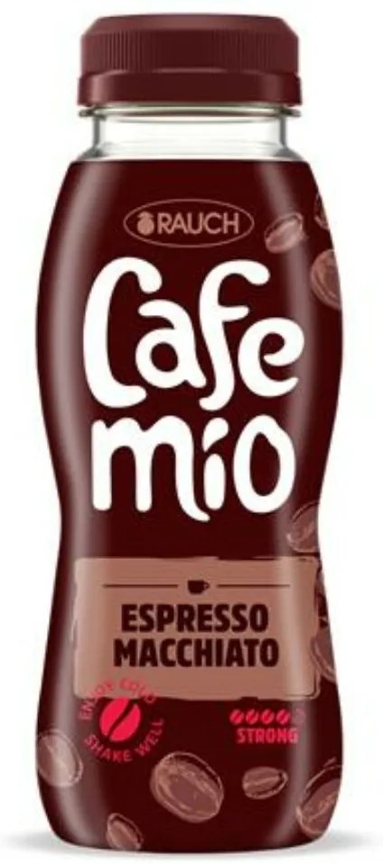 Kávés tejital, 0,25l, RAUCH Cafemio Espresso Macchiato, strong (KHI339)