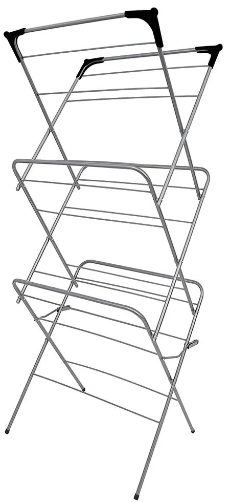 Erga Model 150, 3 szintes ruhaszárító 59,5x52,2x130,5 cm, fehér, ERG-SEP-10STWIE000A02