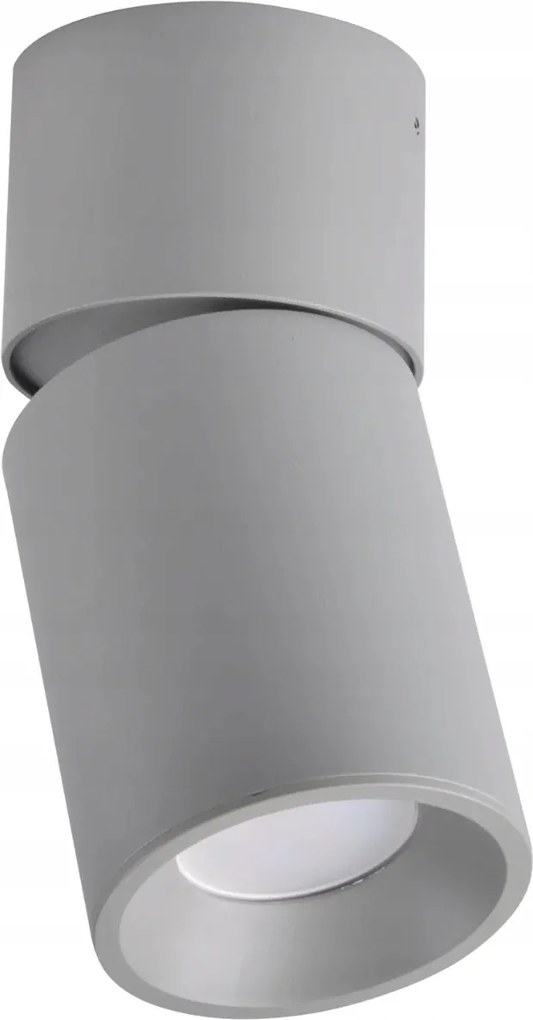 Mennyezeti lámpa állítható spot szürke modern cső 17 cm Polux