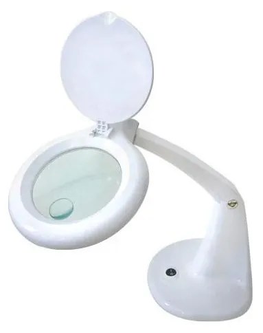 Geti LED Asztali lámpa nagyítóval LED/6,5W/230V fehér TI0016