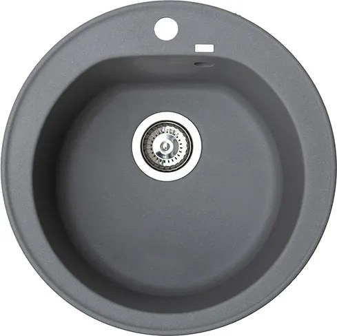 Venera Metalac 372990 Gránit Mosogatótálca - Extra mély, Egymedencés, Kerek, Grafit