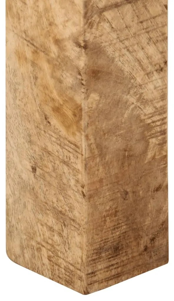 tömör mangófa dohányzóasztal 100 x 55 x 40 cm