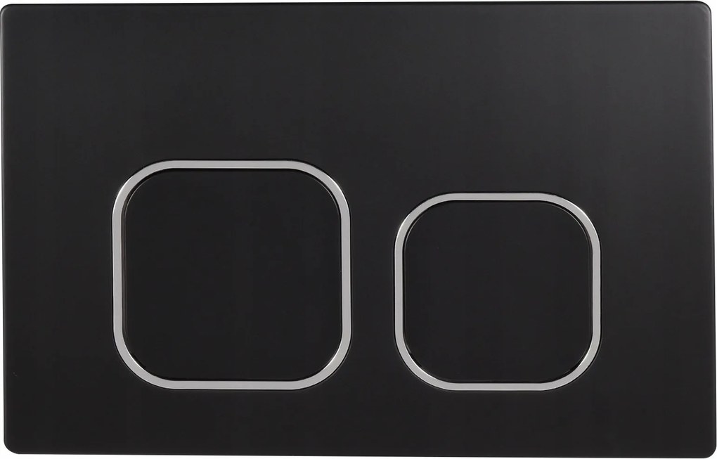 Claro nyomógomb matt fekete Geberit Sigma Duofix UP320 UP720 wc állványhoz