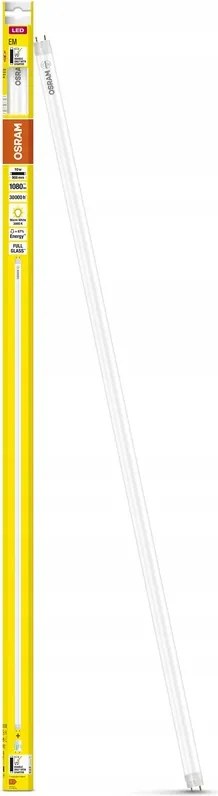 Led fénycső G13 T8 10W 30W 1080lm 3000K 190° 90cm Led Tube Em Osram