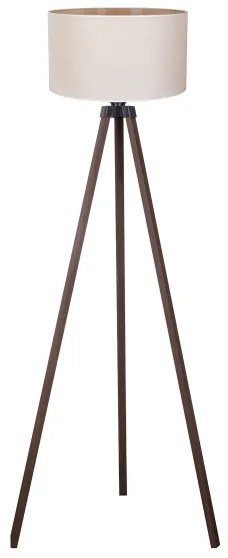 Duolla - Állólámpa 1xE27/60W/230V átm. 44 cm krémes/barna