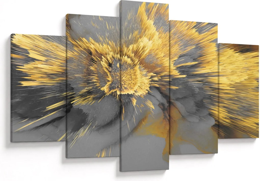 Kép - Arany expanzió (150x105 cm)