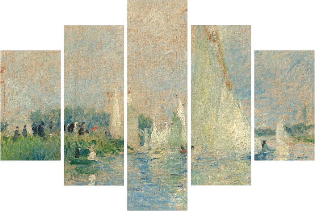 Kép - Auguste Renoir, Regatta at Argenteuil, reprodukciók (150x105 cm)