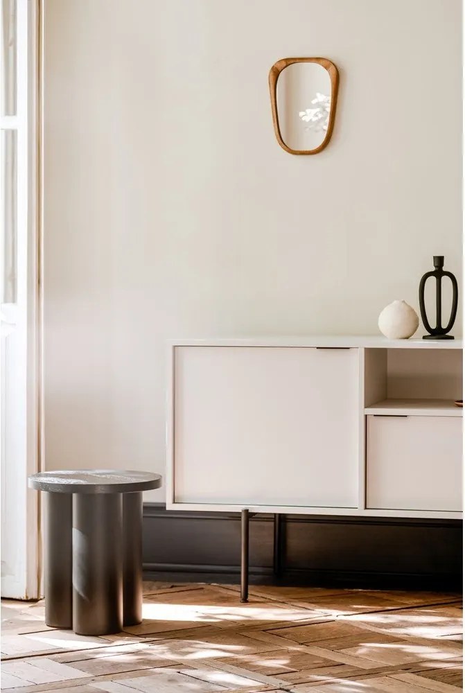 Szürkésbézs TV-állvány 180x79x50 cm Bau – noo.ma