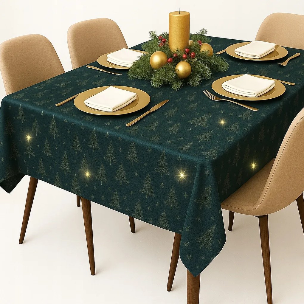 Abrosz Karácsonyi Arany zöld karácsonyfa 150x300 karácsonyfa