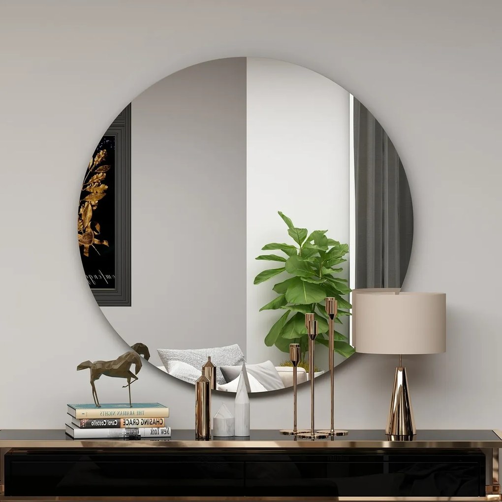 Zeos Black tükör 70 cm