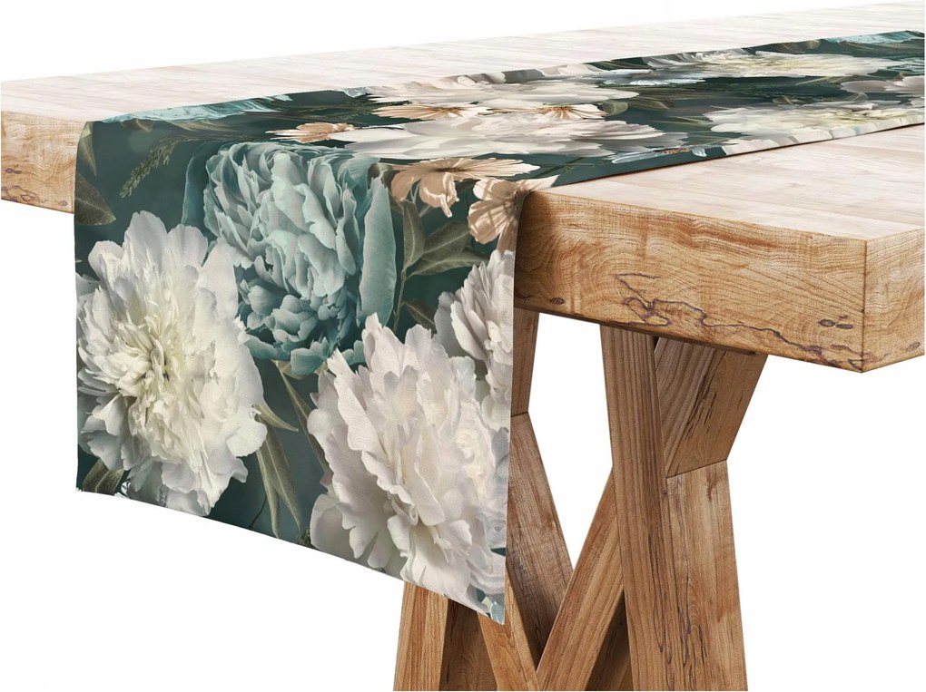 Asztalterítő 40x100 Dekoratív Virágok 9210