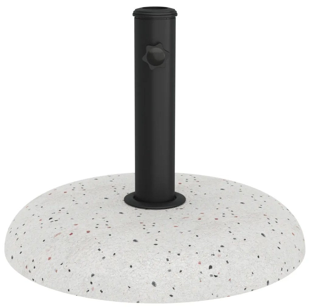 Napernyő Talp 37/42/52/58mm Oszlopokhoz Fehér Beton 20 kg