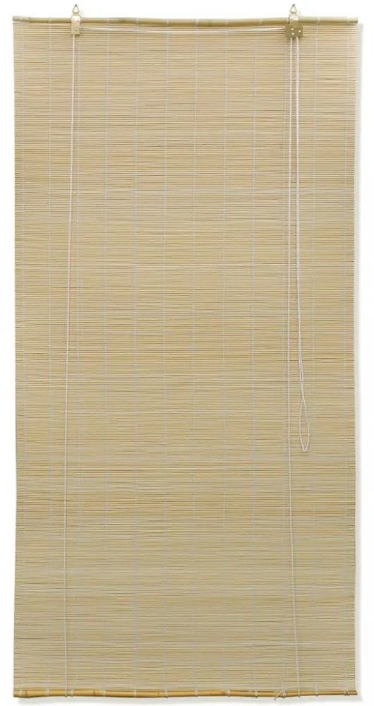 természetes színű bambuszroló 100 x 220 cm