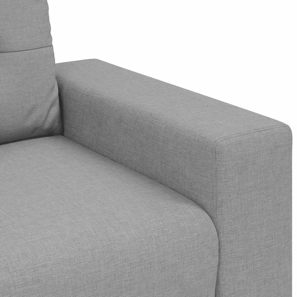 felhőszürke szövet loveseat kanapé 140 cm